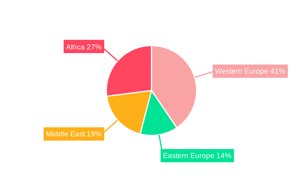 EMEA Satellite Antenna Market Regional Share