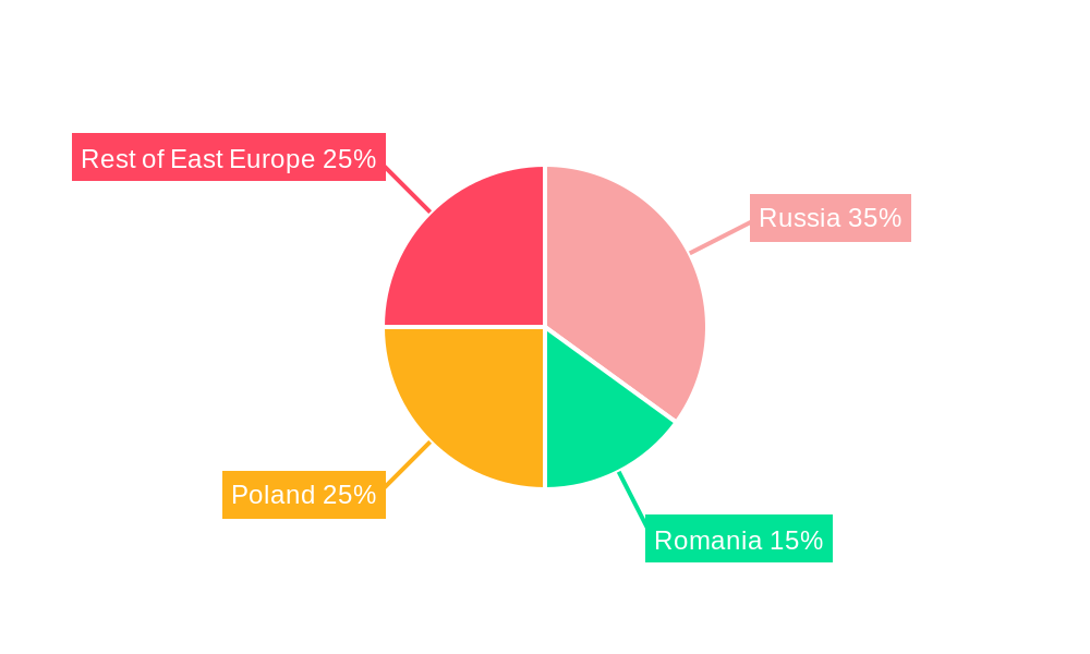 East Europe Battery Industry Regional Share