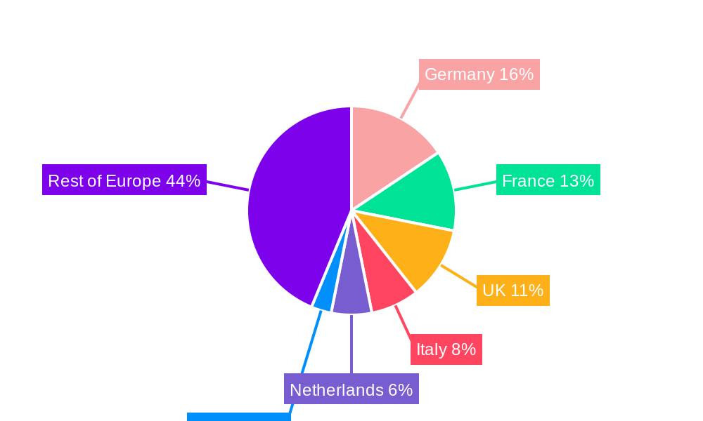 Europe Feed Premix Market Regional Share