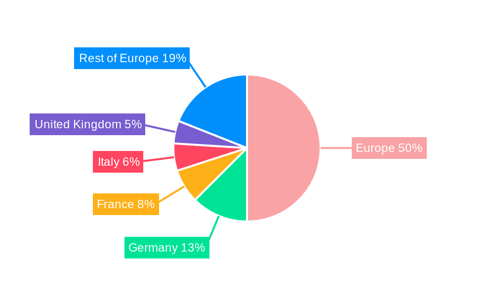 Europe Internal Combustion Engines Market Regional Share