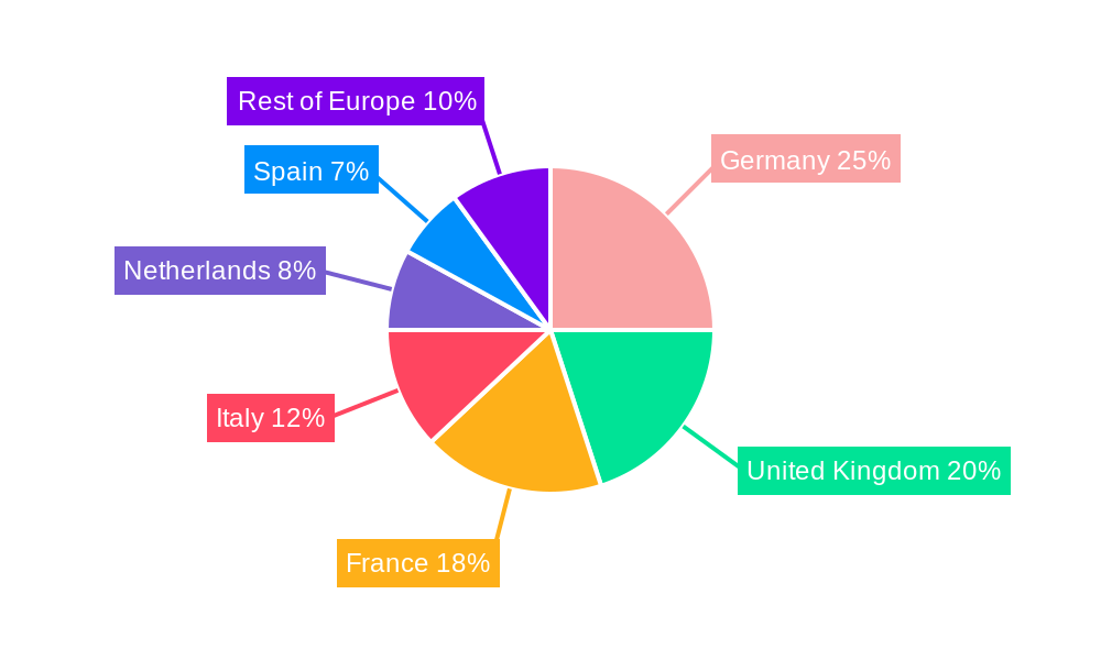 Europe Recreational Vehicle Market Regional Share
