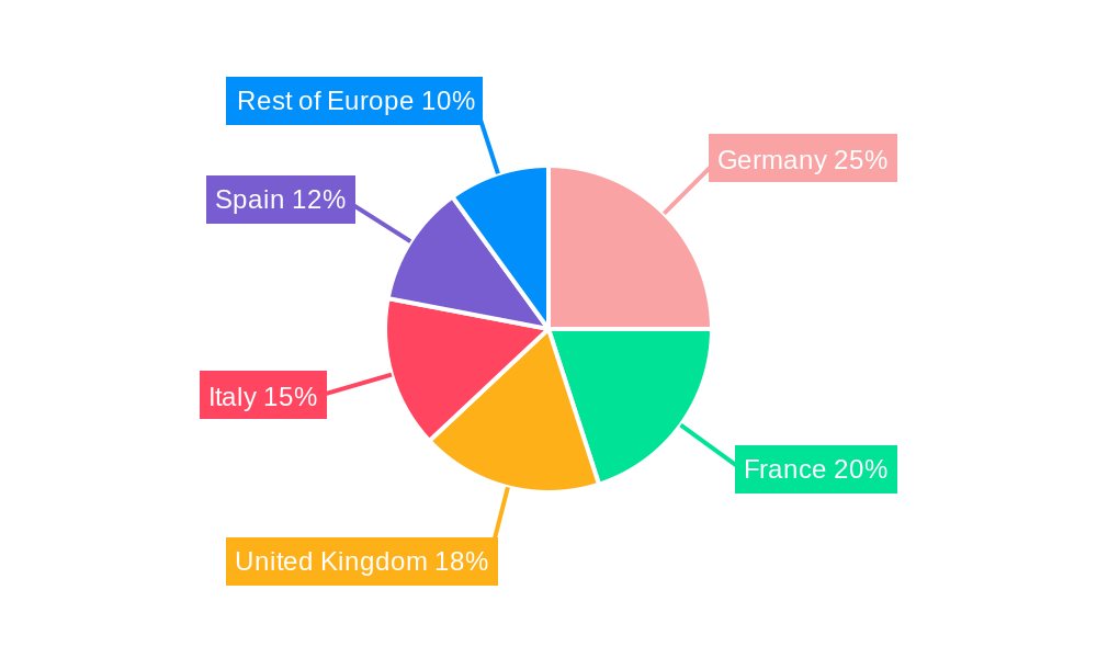 Europe Wellness Tourism Industry Regional Share