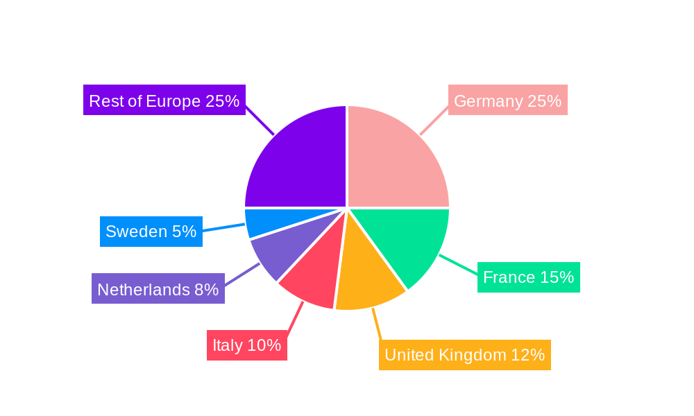 European Customs Brokers Market Regional Share