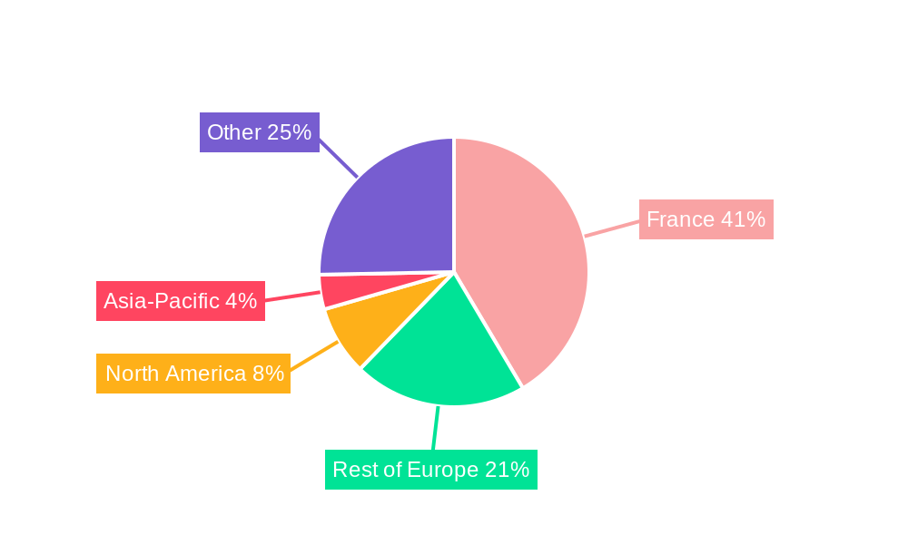 France Ridesharing Market Regional Share