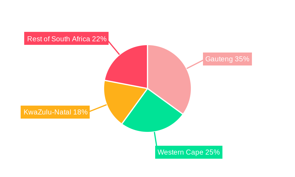 Hospitality Industry in South Africa Regional Share