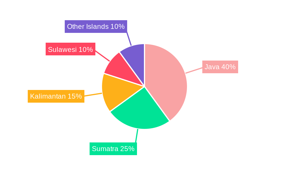 Indonesia Renewable Energy Industry Regional Share
