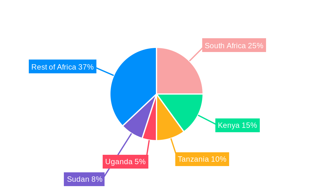 LED Lighting in African Market Regional Share