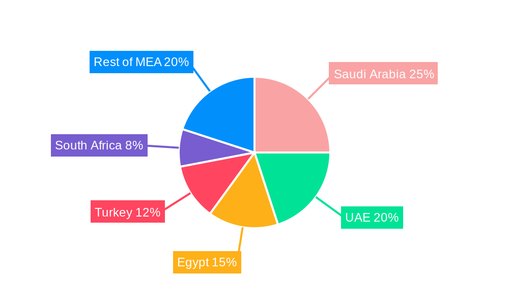 MEA Aviation Market Regional Share