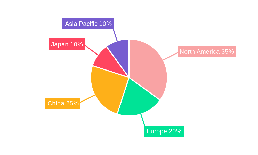 Memory Chip Industry Regional Share