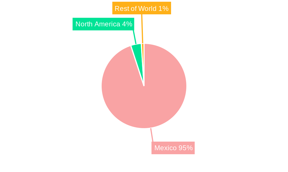 Mexico Combined Heat and Power Market Regional Share