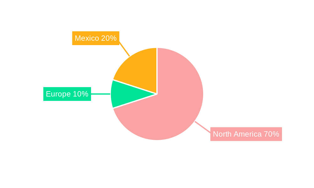 Mexico Protective Coatings Market Regional Share