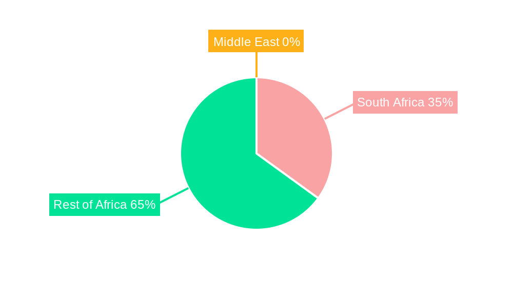 Middle East And Africa Internal Combustion Engines Market Regional Share