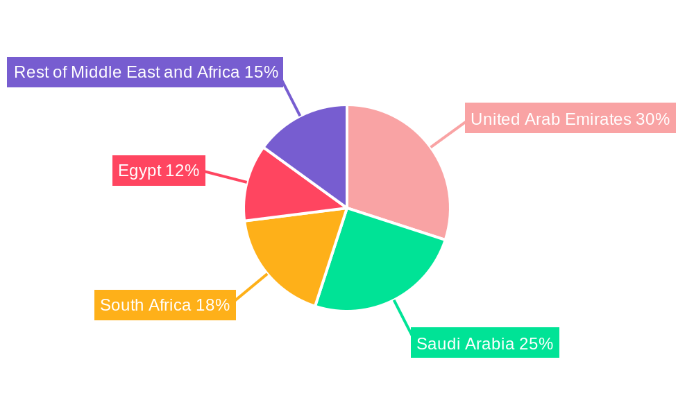 Middle East And Africa Lithium-ion Battery For Electric Vehicle Market Regional Share