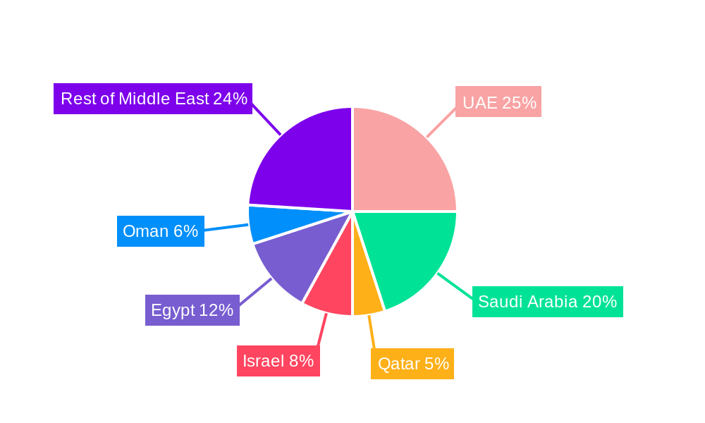 Middle East Battery Industry Regional Share