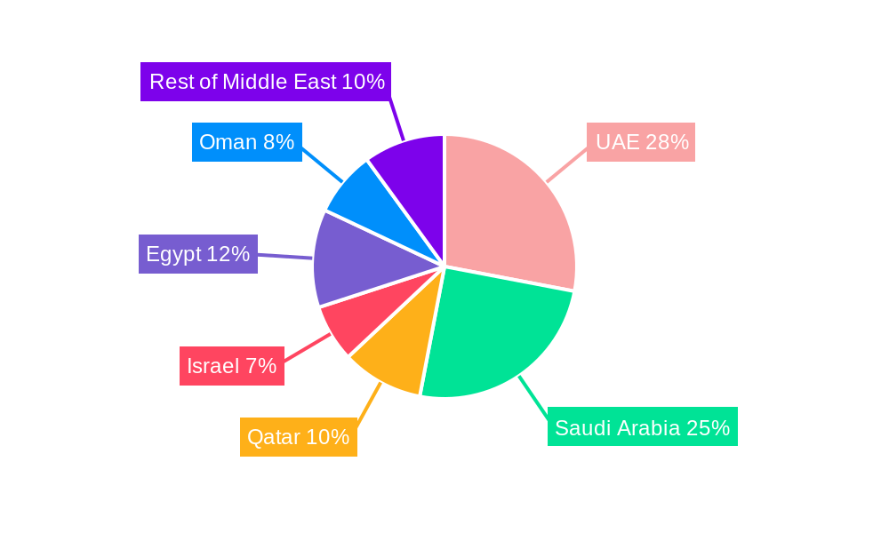 Middle East Renewable Energy Market Regional Share