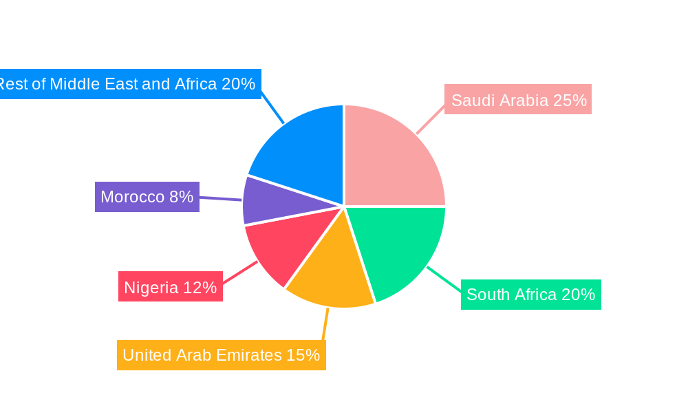 Middle-East and Africa Sodium Sulfide Industry Regional Share