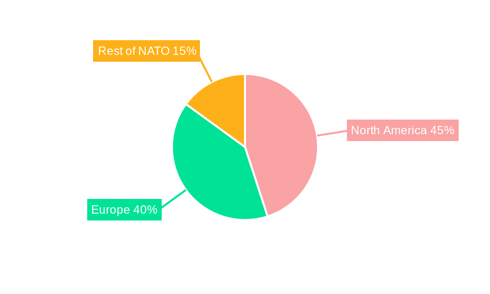 NATO Military Aircraft Modernization And Retrofit Market Regional Share