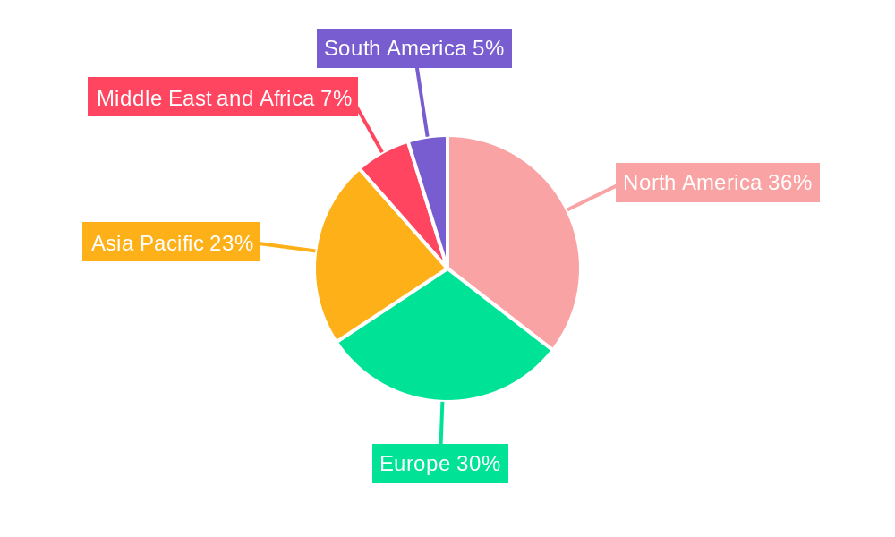 Nucleic Acid Isolation, Quantitation, and Purification Market Regional Share