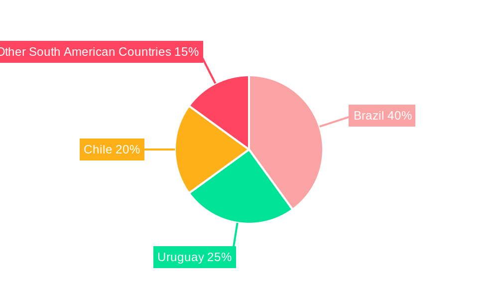 South America Offshore Wind Power Market Regional Share