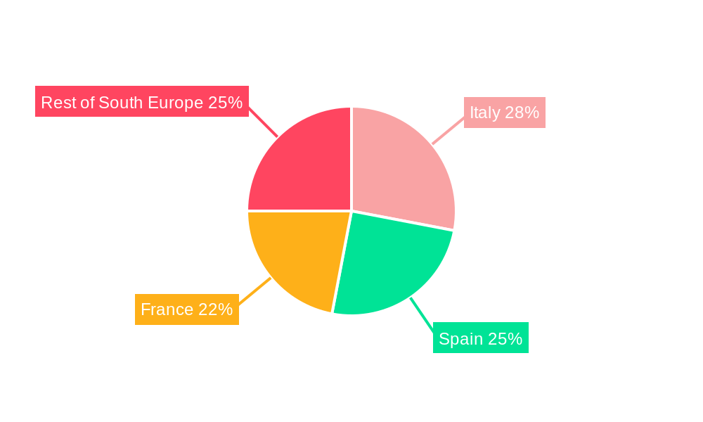 South Europe Battery Market Regional Share