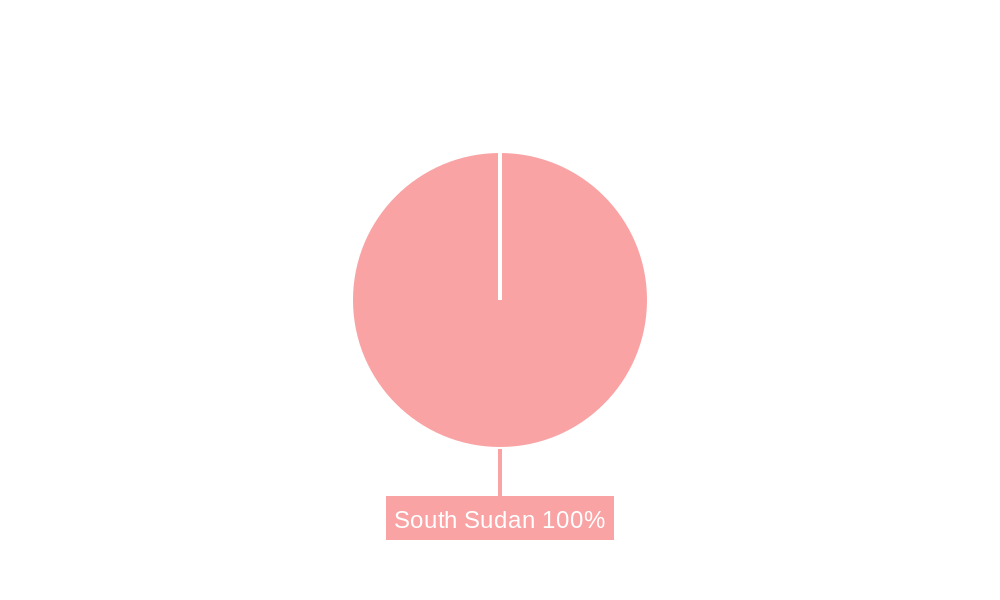 South Sudan Oil and Gas Upstream Industry Regional Share